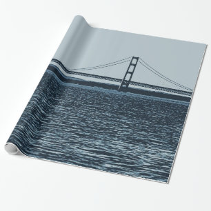 Papel De Presente Ponte Mackinac na Península Superior Michigan