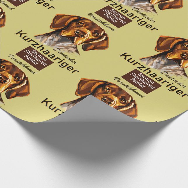 Papel De Presente Ponteiro alemão curtíssimo Kurzhaar (Ponta)