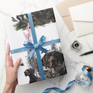 Papel De Presente Ponteiro alemão Shorthired