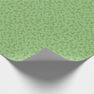 Papel De Presente Pontos Verde Claros