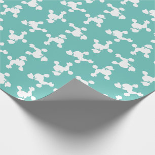 Papel De Presente Poodle Dog Puppy French