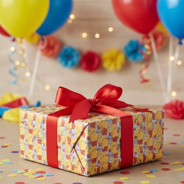 Papel De Presente Pooh (Criador carregado)