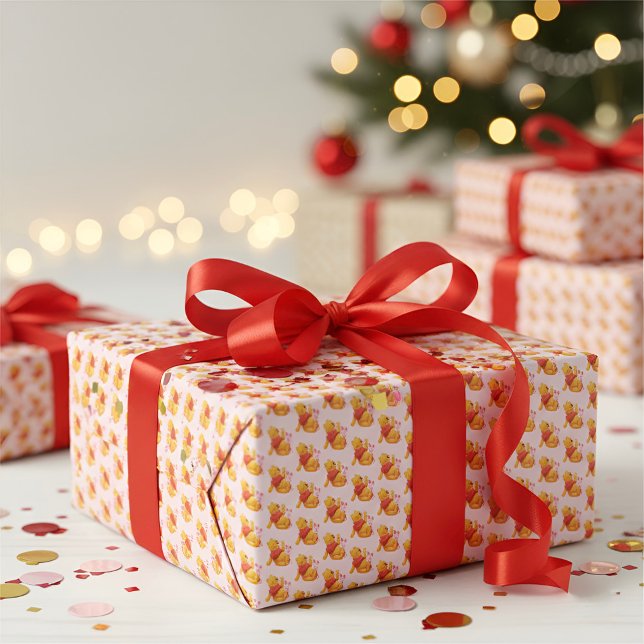 Papel De Presente Pooh Wrapping Paper (Criador carregado)