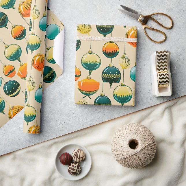 Papel De Presente Pop Art Christmas Wrapbles Paper (Artesanato)