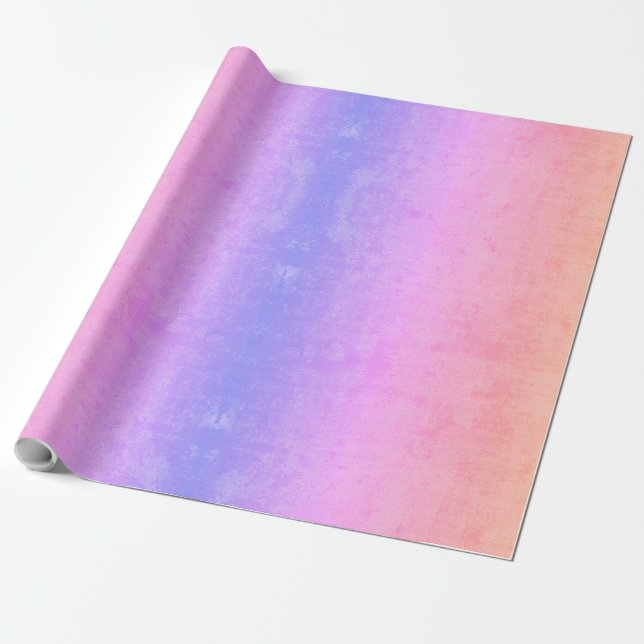 Papel De Presente pôr do sol suave (Desenrolado)