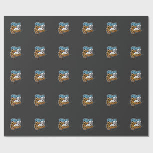 Papel De Presente Por Favor Ame Cachorro Resgatado