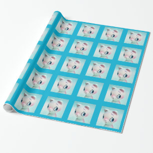 Papel De Presente Porco