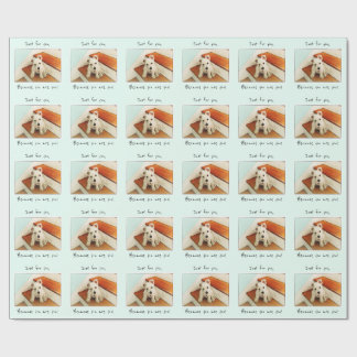 Papel De Presente Porque você é você, filhote de cachorro de Westie