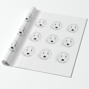 Papel De Presente Porta