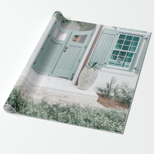 PAPEL DE PRESENTE PORTA FECHADA DURANTE O DIA