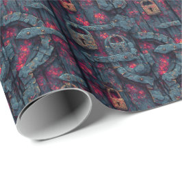 Papel De Presente Porta Misteriosa da Masmorra Portal de Fantasia D&