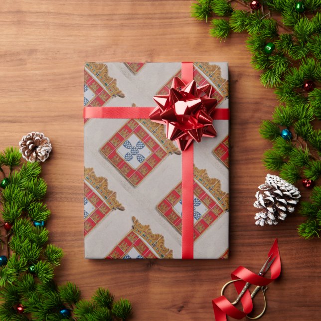 Papel De Presente Portugal (Presente de Natal)