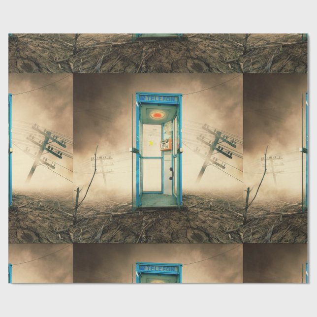 Papel De Presente Post Apocalyptic Wrapping Paper  (Aberto)