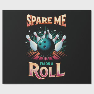 Papel De Presente Poupe-me Estou em uma Sequência - Boliche