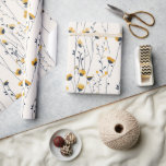 Papel De Presente prado de flor silvestre, aquarela, flores silvestr<br><div class="desc">prado de flor silvestre, flores silvestres de aquarela, elegante cinzenta feminina bonito, jardim floral de verão primavera, padrão verde floral de floração botânica, casamento de noivado de chá de fraldas de aniversário, livro de rascunho de material artesanal, rosa de roco boêmico francês, azul-rosa-lavanda, azul-rosa-gestante de alta chá</div>