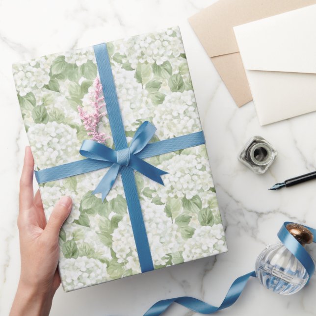 Papel De Presente Praia Tropical Aloha Coral (Presentear)