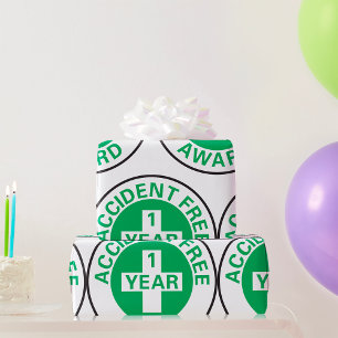 Papel De Presente Prêmio sem acidentes