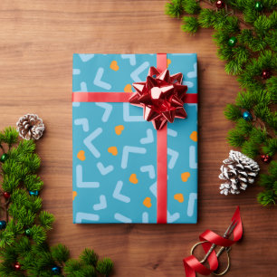 Papel De Presente Presente Alegre e Moderno para Qualquer Idade de A