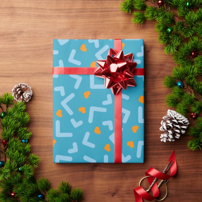 Papel De Presente Presente Alegre e Moderno para Qualquer Idade de A (Presente de Natal)