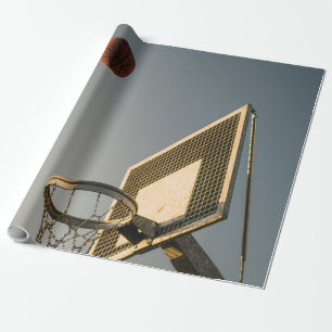 Papel De Presente Presente bonito de Basquete