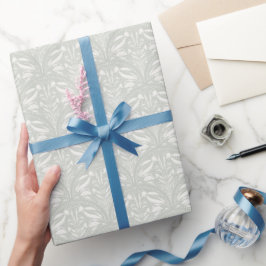 Papel De Presente Presente Botânico Floral Elegante Boho Primavera
