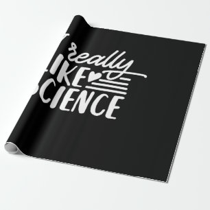 Papel De Presente Presente cientista Eu Gosto Muito De Ciência