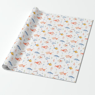 Papel De Presente Presente de Aniversário A Pesca Pode Não Ser Tud