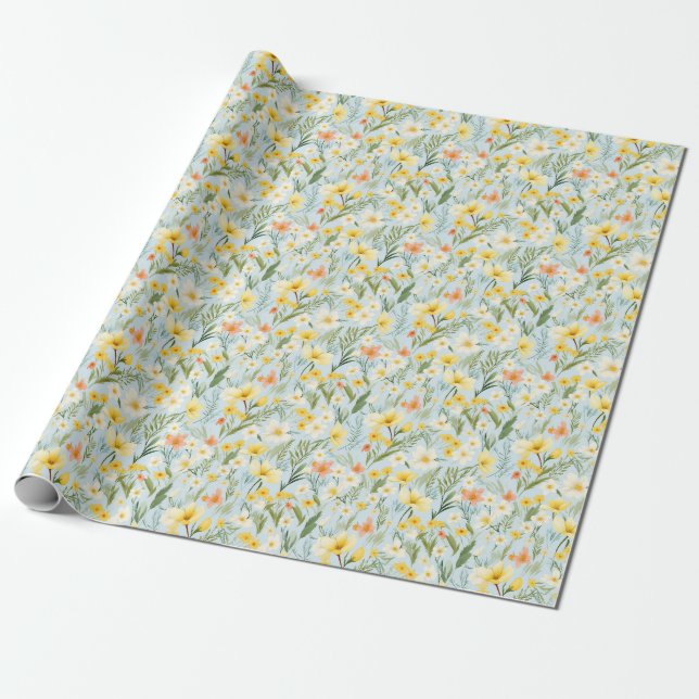 Papel De Presente Presente de aniversário | As Flores Estão Revoltad (Desenrolado)