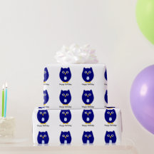 Presente de Aniversário Blue Owl Design