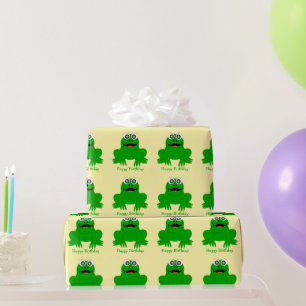 Papel De Presente Presente de Aniversário com Fundo de Qualquer Cor 