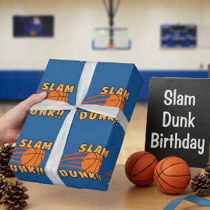 Papel De Presente Presente de Aniversário de criança de Slam Dunk Az