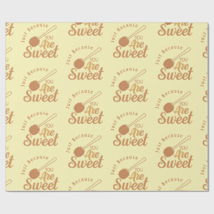 Papel De Presente Presente de aniversário de mel para convidados bon