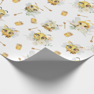 Papel De Presente Presente de Aniversário Doce para Abelha