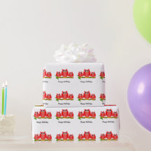 Presente de Aniversário Red Owls Design