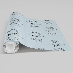 Papel De Presente Presente de Aquecimento da Casa Home Sweet Home