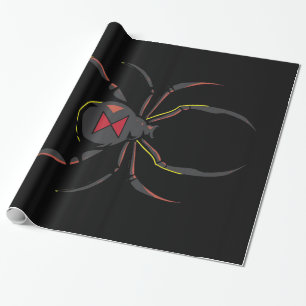 Papel De Presente Presente de Aranha de Viúva Negra Amantes De Ara