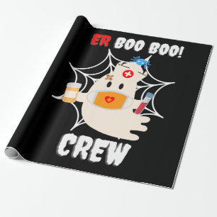 Papel De Presente Presente de aranha Enfermeira de Boo Aranha Cuta