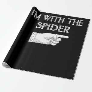 Papel De Presente Presente de aranha   Estou com a fantasia de aranh