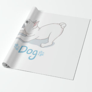 Papel De Presente Presente de Cachorro Gelado Cachorro Engraçado