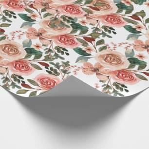 Papel De Presente presente de casamento de chá de panela de água ros