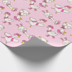 Papel De Presente Presente de Caubói Vaqueira Silly Goose