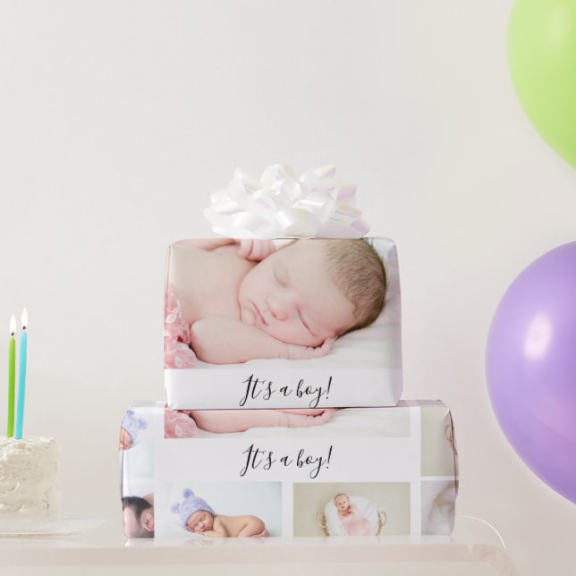 Papel De Presente Presente de celebração de foto personalizada para  (Presentes para festas)