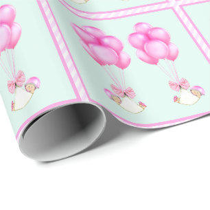 Papel De Presente Presente de Chá de Bebê para Gêmeas
