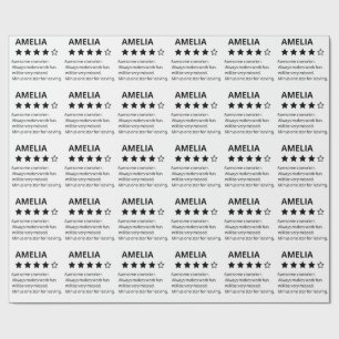 Papel De Presente Presente de despedida personalizado - Funny 4 Star