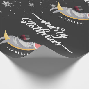 Papel De Presente Presente de época natalícia personalizado do Fel