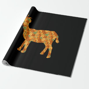 Papel De Presente Presente de fantasia de Goat Easy Halloween
