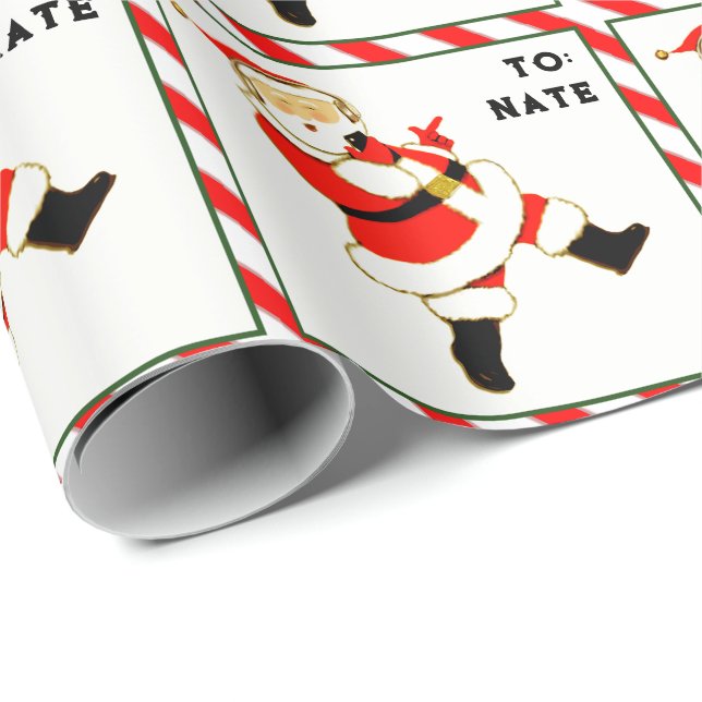 Papel De Presente Presente de Férias de Natal para Adolescentes (Ponta do rolo)