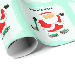 Papel De Presente Presente de Hockey Holiday