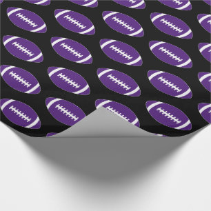 Papel De Presente Presente de Jogador ou Equipe de Futebol Roxo