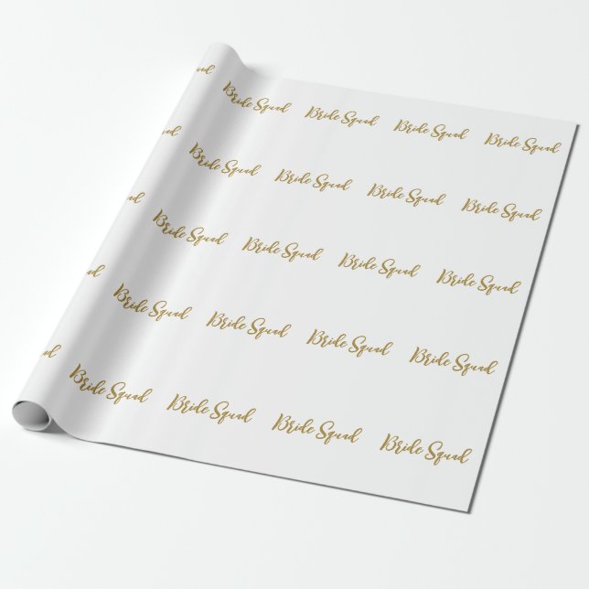 Papel De Presente presente de madrinha de casamento simples minimali (Desenrolado)